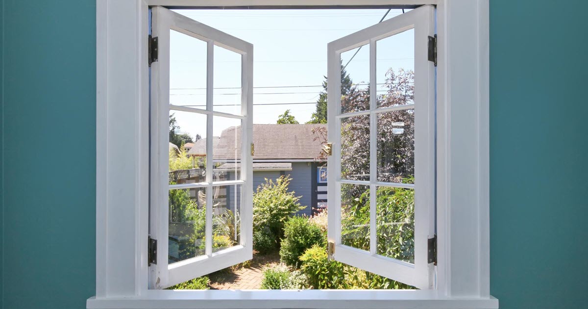 Test Window Street Wood Glass