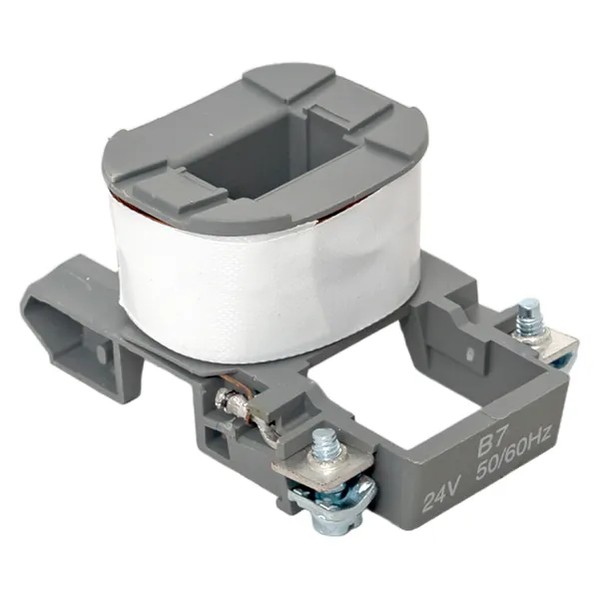 EKF Control Coil KME 09A-18A 24V - Durable Plastic - Black