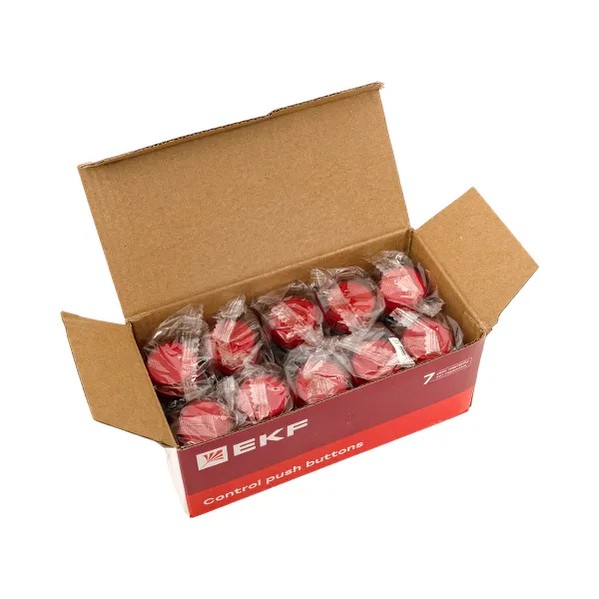 EKF Signal Lamp BV64 Red - Metal & Red 4