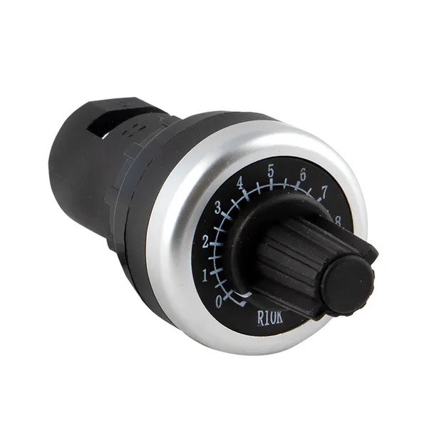 EKF Potentiometer 10kOhm Plastic Black