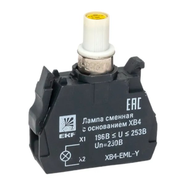 EKF Replaceable Lamp Yellow 230V 7