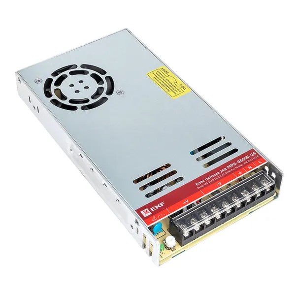 EKF Power Supply MPS-350W-24 Aluminum Silver 2