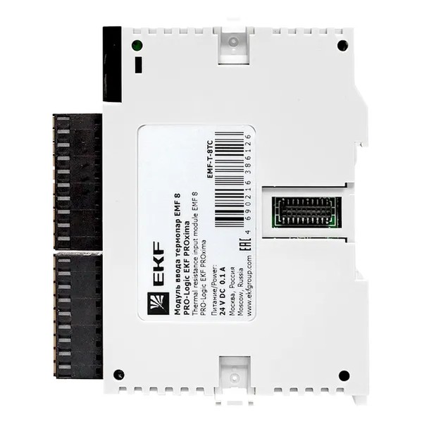 EKF Thermocouple Input Module EMF 8 - Plastic - Black 8