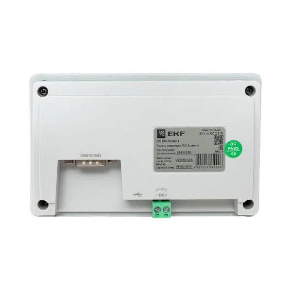 EKF Operator Panel 4.3 inch Touchscreen - Industrial Grade - Black 3