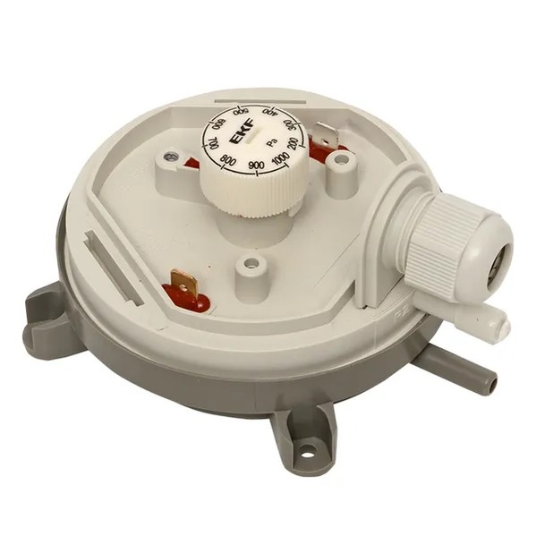 EKF Differential Pressure Switch RVG-10-1000 | Mechanical | Durable Plastic & White 2