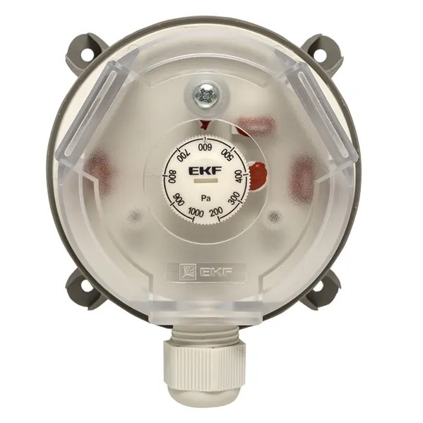 EKF Differential Pressure Switch RVG-10-1000 | Mechanical | Durable Plastic & White 4