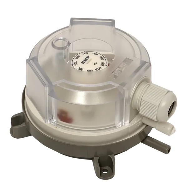 EKF Differential Pressure Switch RVG-10-1000 | Mechanical | Durable Plastic & White 6