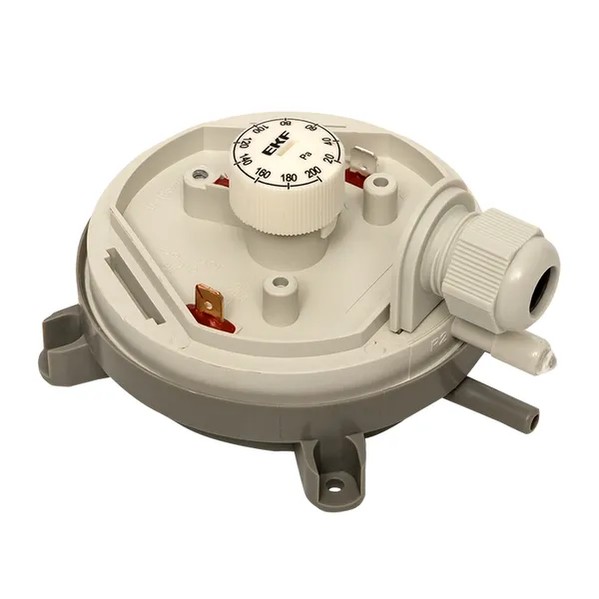 EKF Differential Pressure Switch RVG-10-200 - Durable Plastic - Black 2