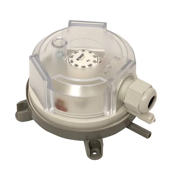EKF Differential Pressure Switch RVG-10-200 - Durable Plastic - Black 6