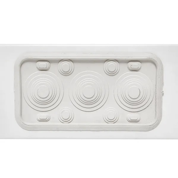 EKF Enclosure Wall Mounting Panel Nova Steel Gray 10