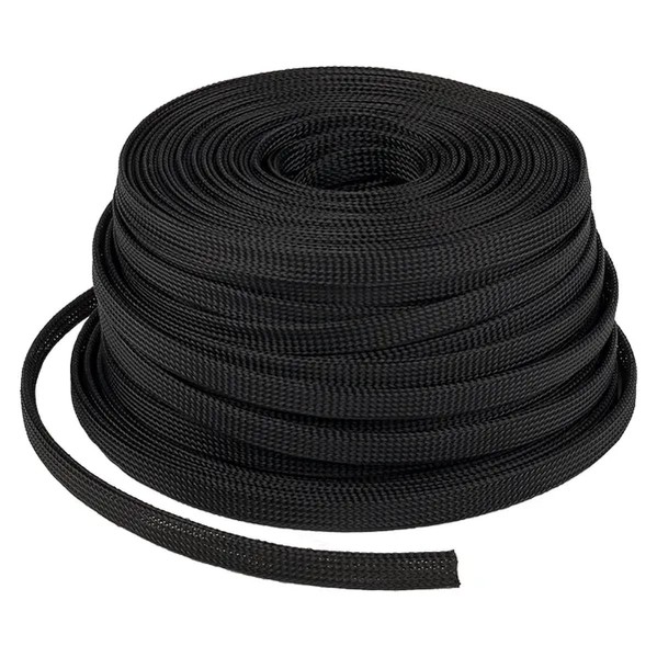 EKF Cable Braiding Sleeve Polyamide Black 2
