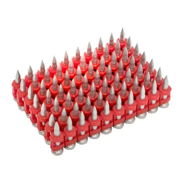 EKF Forged Concrete and Metal Nails Bullet Type Zinc Plated 1