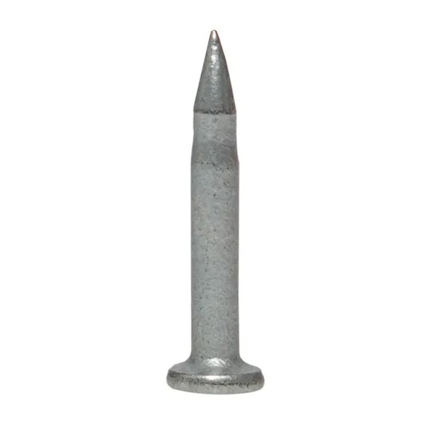 EKF Forged Concrete and Metal Nails Bullet Type Zinc Plated 4
