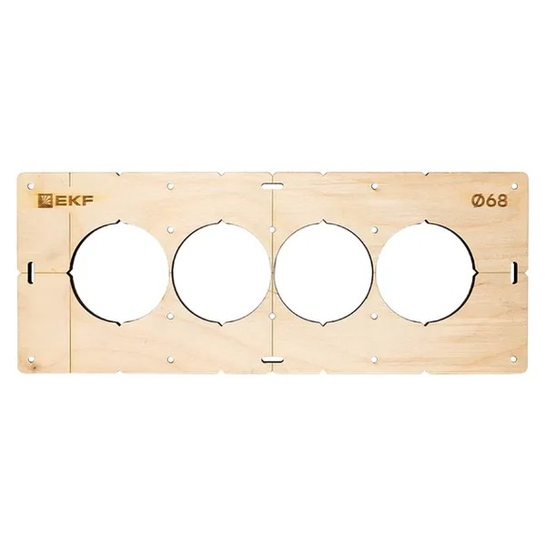 EKF Template Set Plywood 68mm 3