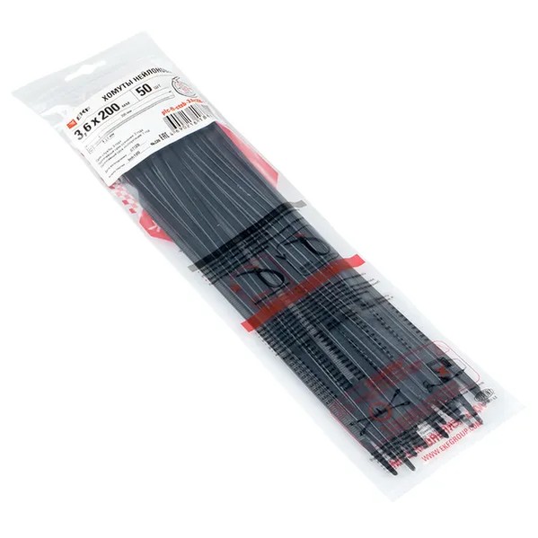 EKF FlexLock Cable Tie - Plastic & Black 2