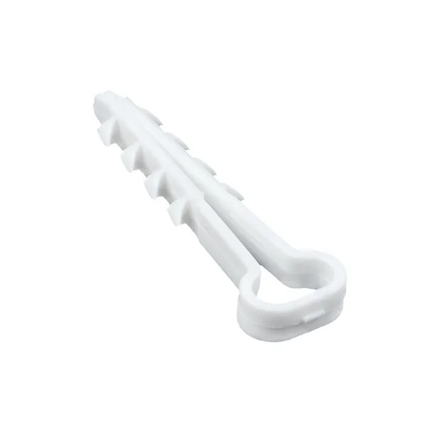 EKF Dowel Clip Polyamide White 2