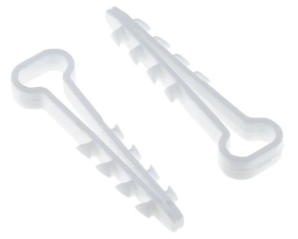 EKF Dowell-Cable Tie Plastic White 1