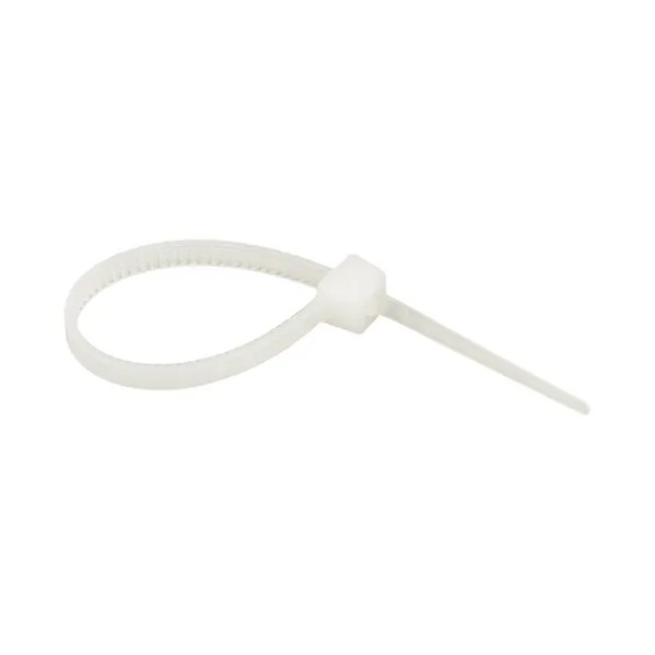 EKF Nylon Cable Tie 2.5mm x 80mm - White & Durable 1