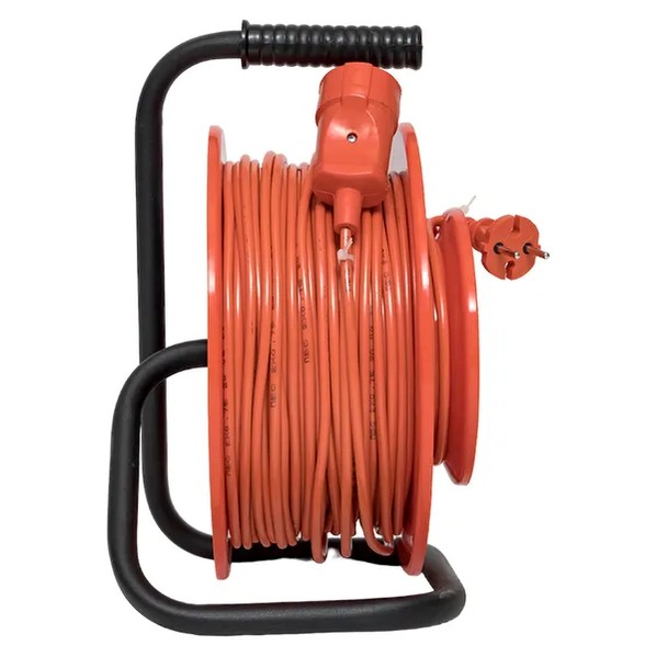 EKF Extension Cord Atlant 2.0 PVS Plastic Black 2