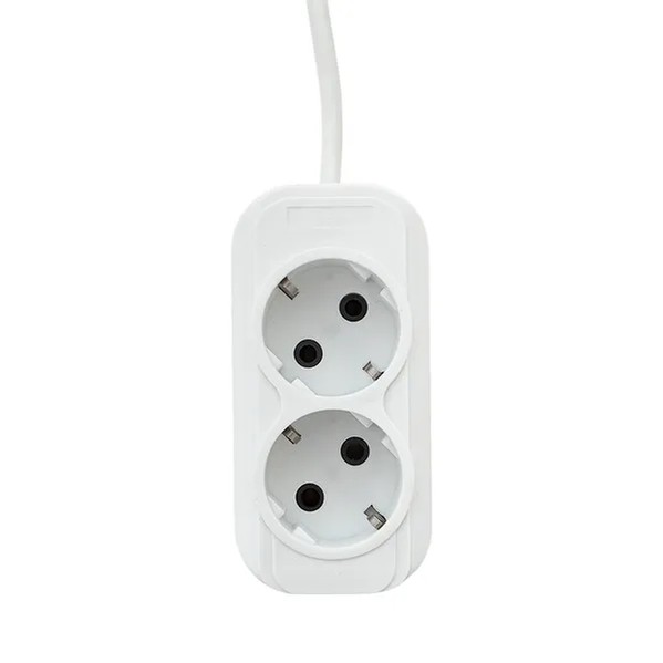 EKF Extension Cord Expert - Plastic - White 2