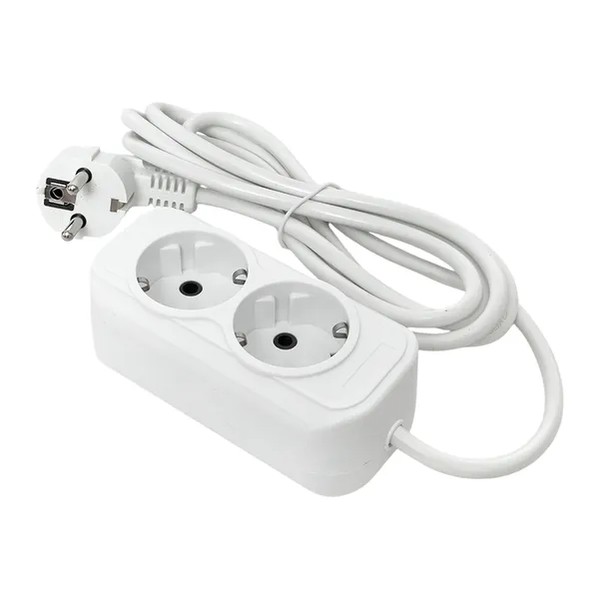 EKF Extension Cord Expert - Plastic - White 4