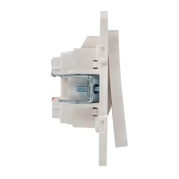 EKF Stockholm Switch Mechanism 2-gang White Polycarbonate 2
