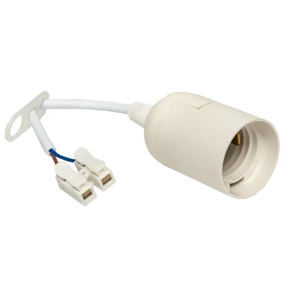 EKF Suspended Socket White Plastic 2