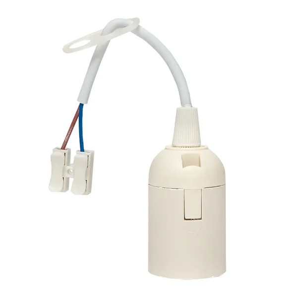 EKF Suspended Socket White Plastic 3