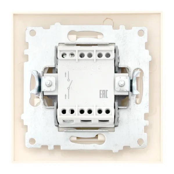 EKF Valencia Switch Cream Polycarbonate 2