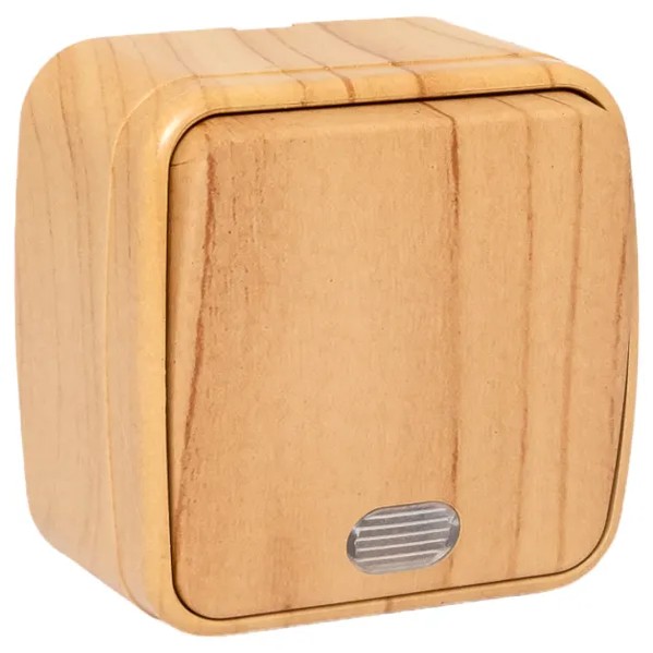 EKF Switch Light Wood Plastic 3