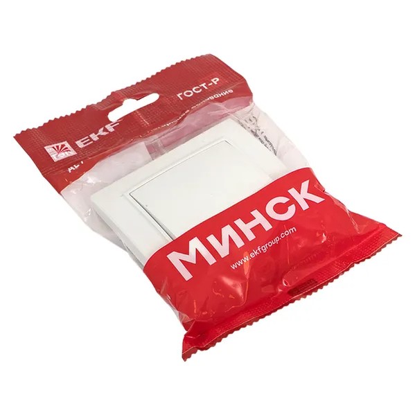 EKF Switch 1-Key Plastic White 6
