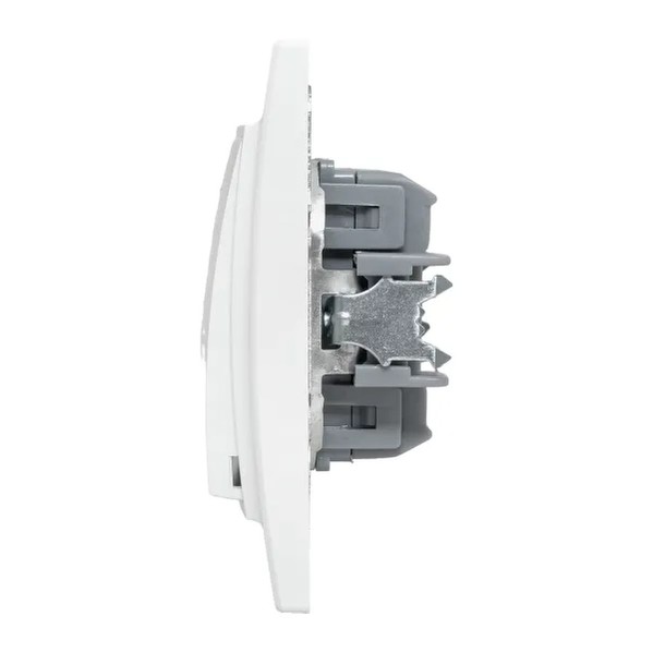 EKF Minsk Switch 1-key Plastic White 5