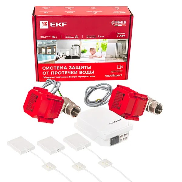 EKF AquaExpert Water Leakage Protection System - Plastic - White 3