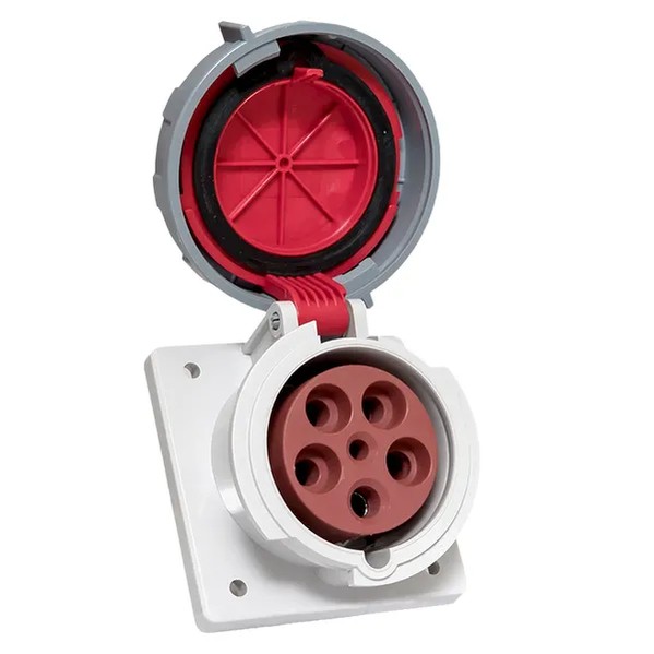 EKF Stationary Internal Angle Socket Red Plastic 4