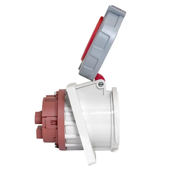 EKF Stationary Internal Angled Socket Plastic Red 7