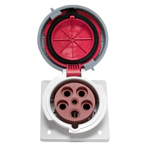 EKF Stationary Internal Angular Socket Red Plastic 3