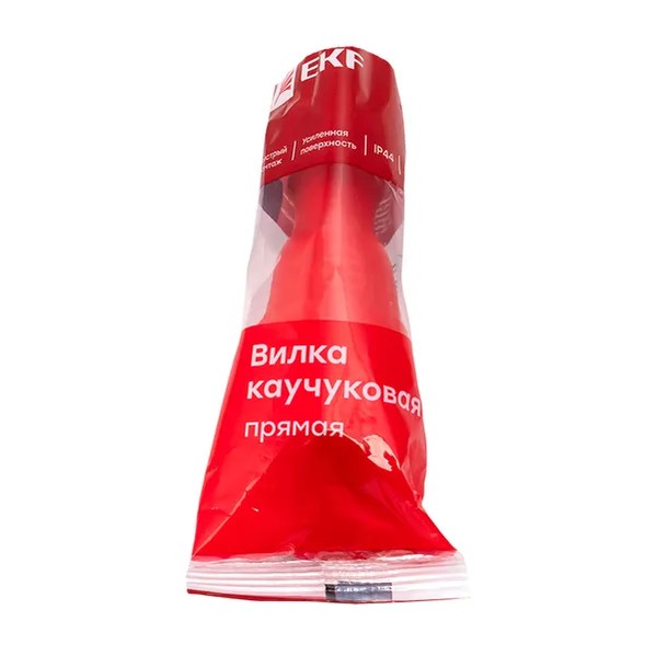 EKF Plug Red Thermoplastic 1