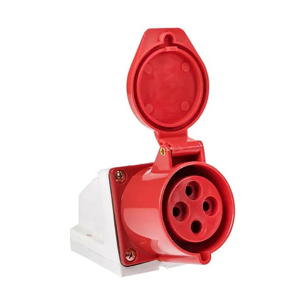 EKF Socket Outdoor Red Plastic 5