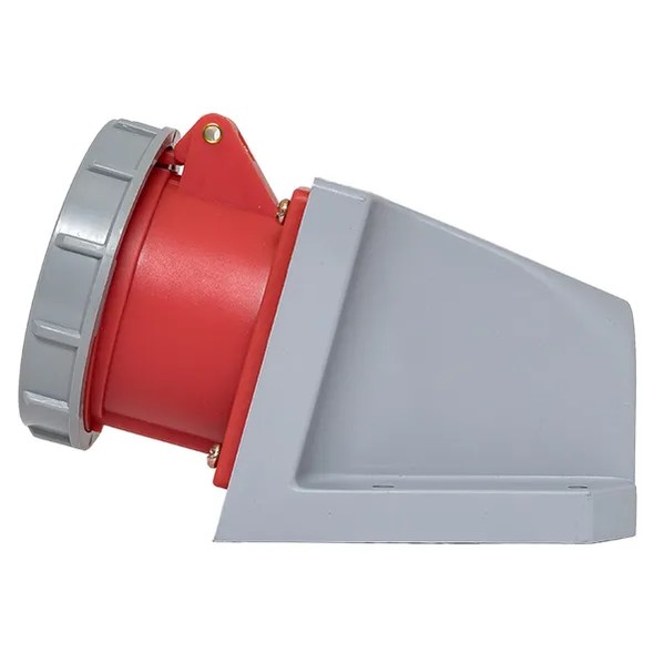 EKF Stationary Outdoor Socket Red Plastic 6
