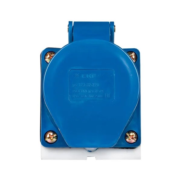EKF Socket Blue Plastic 5