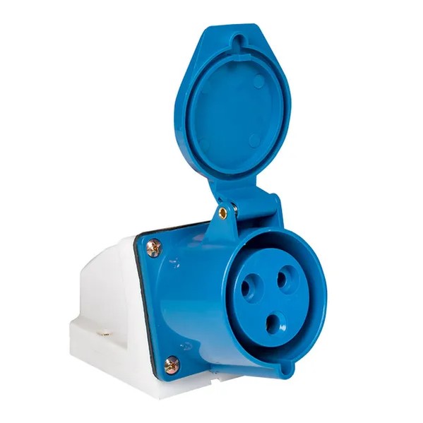 EKF Socket Blue Plastic 6