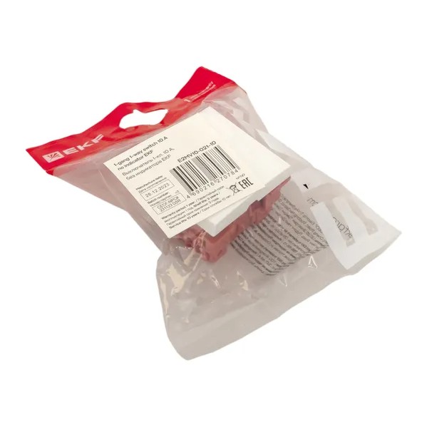 EKF Switch 1-pole Thermoplastic White 7