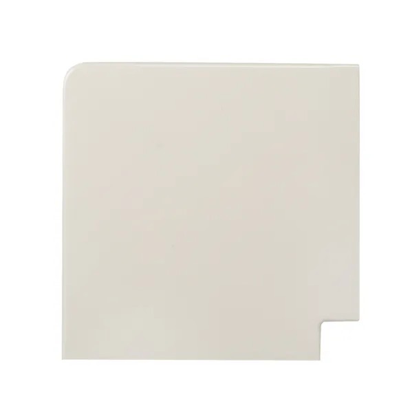 EKF Turn 90 deg. (100x40) White PVC 3